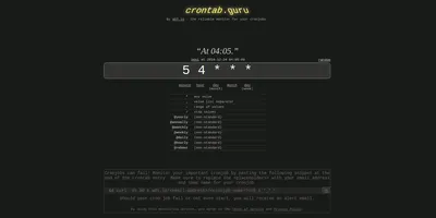 Crontab Helper
